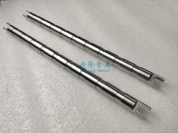 Molybdenum machined rod